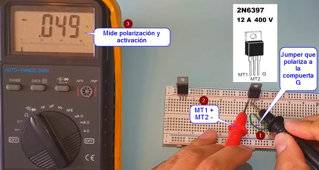 triac test 3